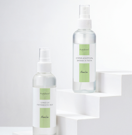 Средства PodiaFarm от потливости стоп